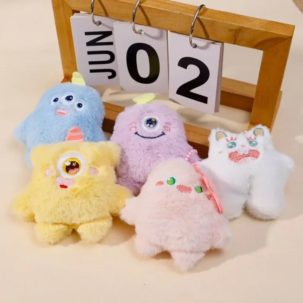 Cute Plush Monster Key Chains
