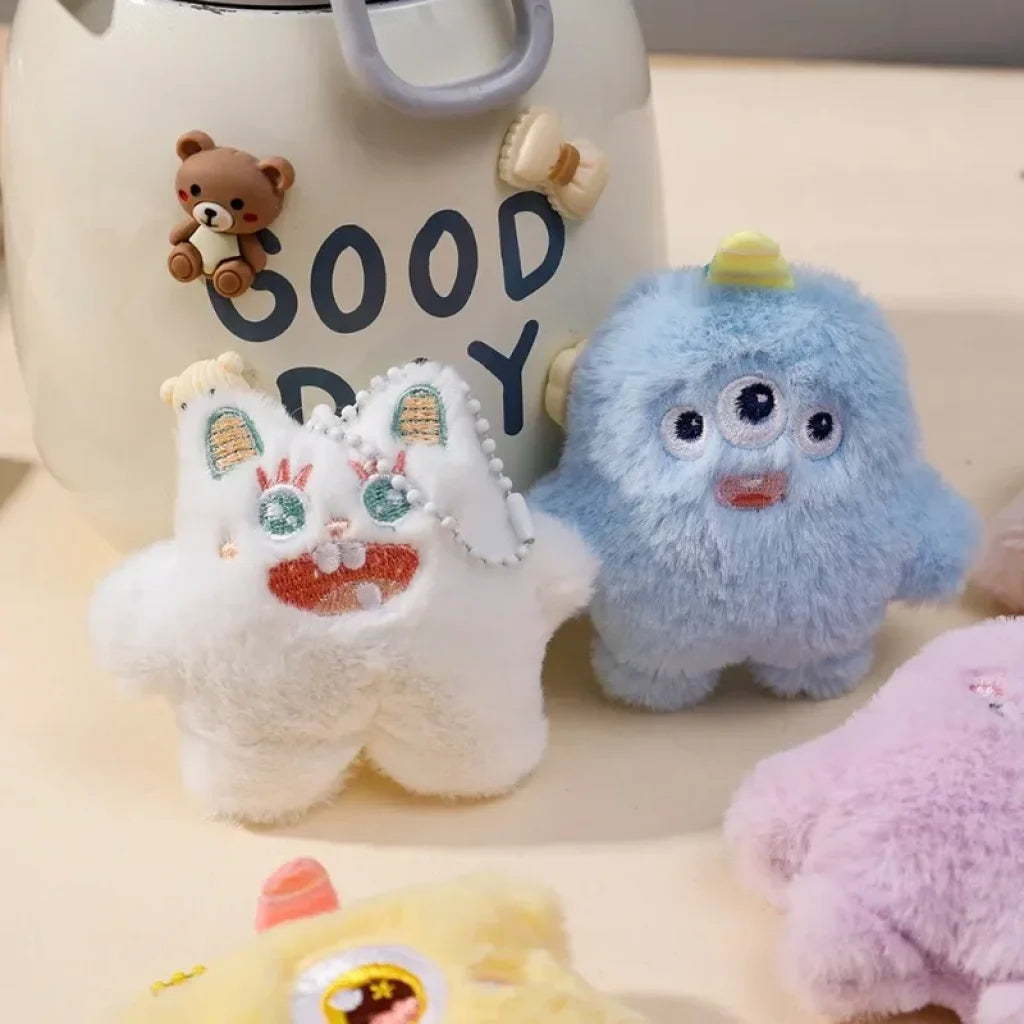 Cute Plush Monster Key Chains