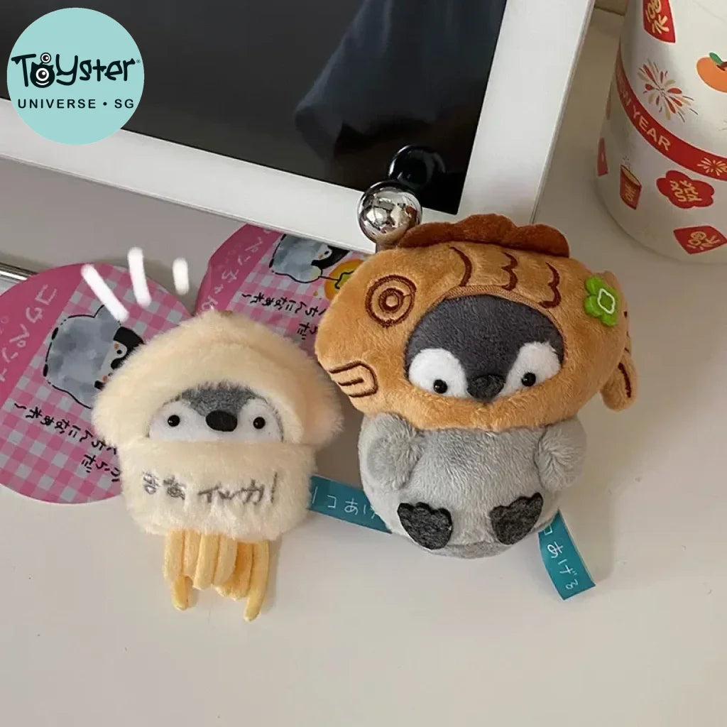 Cute Plush Penguin Keyring