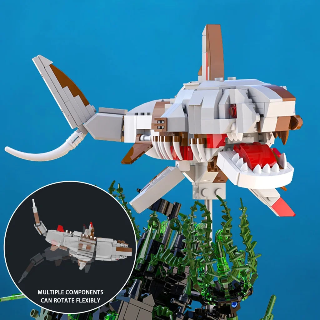 Deathshark’s Fortune Building Blocks 1014PCS