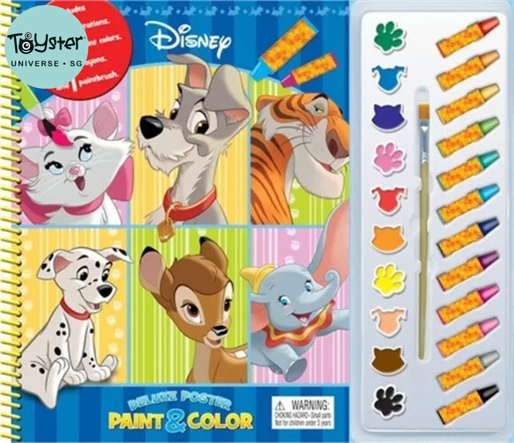 Deluxe Poster Paint & Colour: Disney Animal Classics