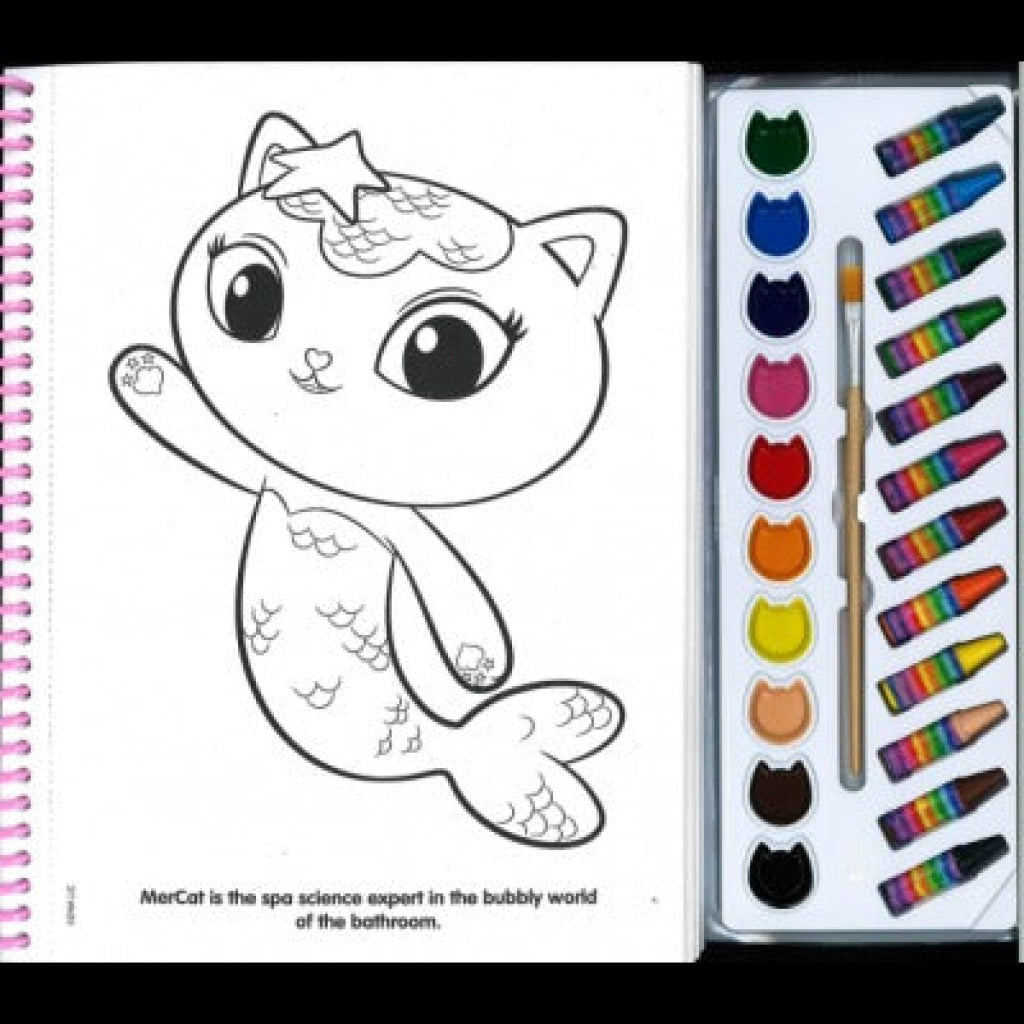 Deluxe Poster Paint & Colour: Gabby’s Dollhouse