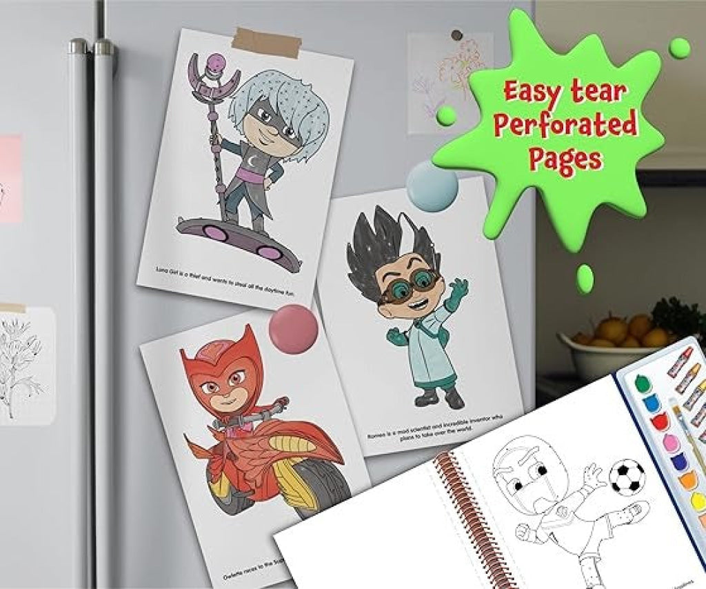 Deluxe Poster Paint & Colour: Pj Masks