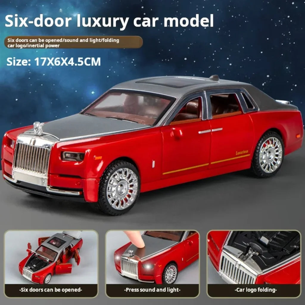 Die-cast Ambulance Fire-Truck Police Mini Car 1:32 - Red