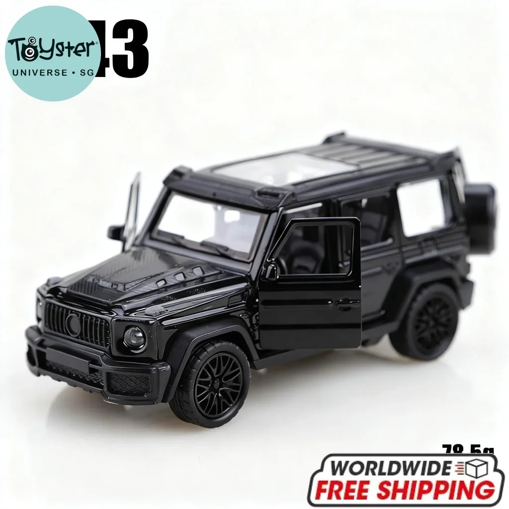 Die-cast Little G pullback off-road 1/43 - black