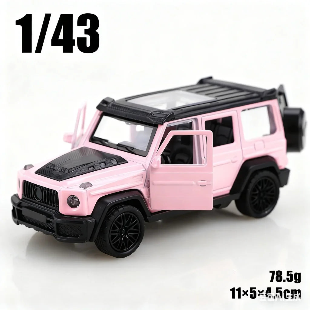 Die-cast Little G pullback off-road 1/43 - pink