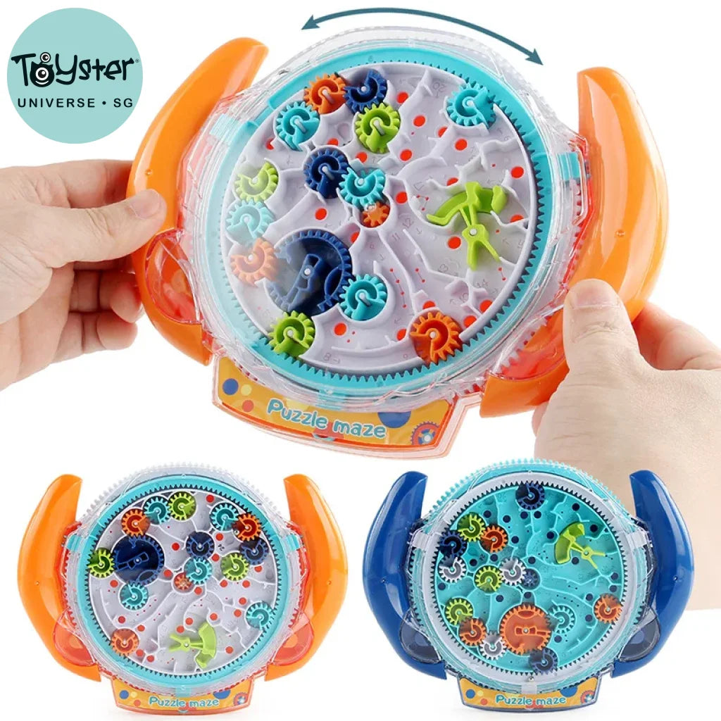 Disk Gear Balance Ball Maze Wheel