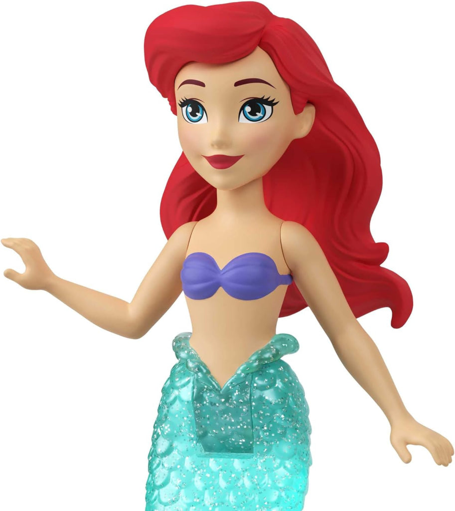 Disney Princess 6 Posable Small Dolls With Sparkling Clothing And 13 Tea Party Accessories