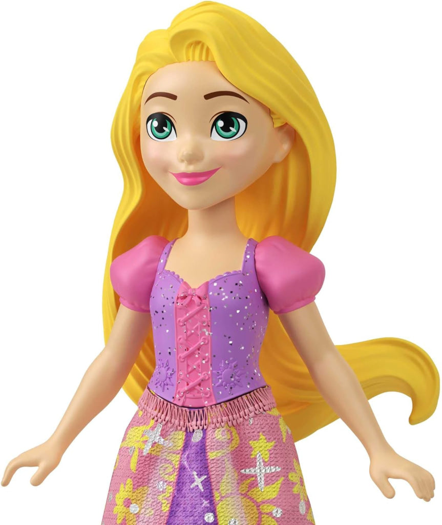 Disney Princess 6 Posable Small Dolls With Sparkling Clothing And 13 Tea Party Accessories