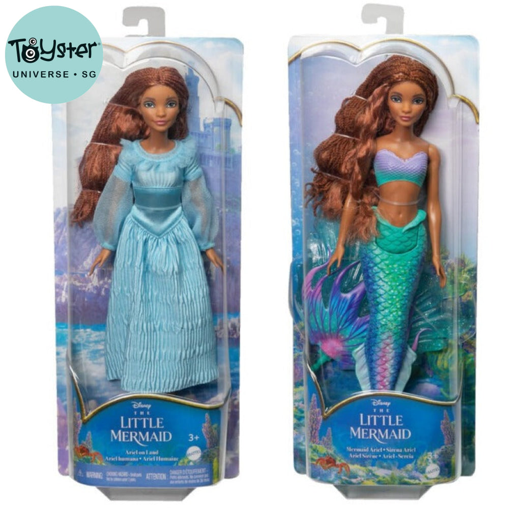 Disney The Little Mermaid Ariel Doll + Fashion - 2Pcs Set Princess