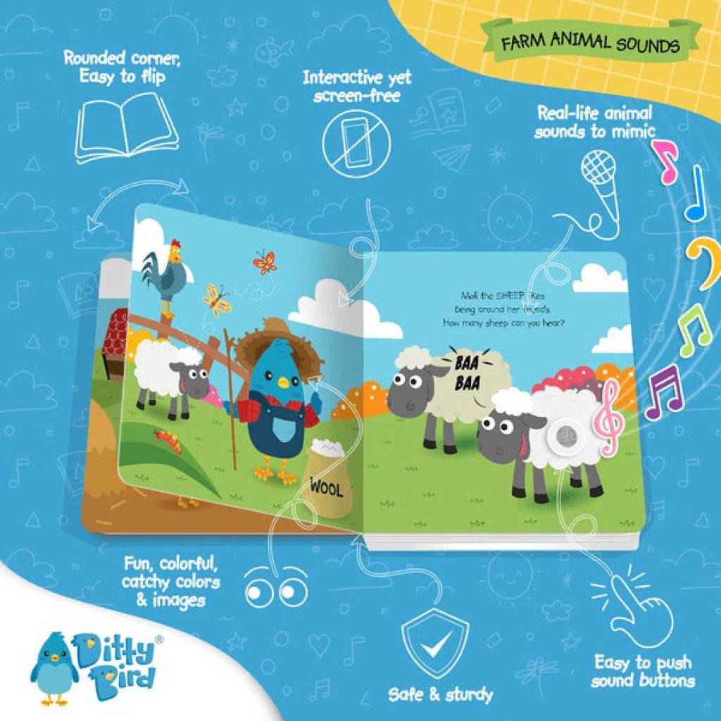Ditty Bird: Farm Animal Sounds - Ditty Bird