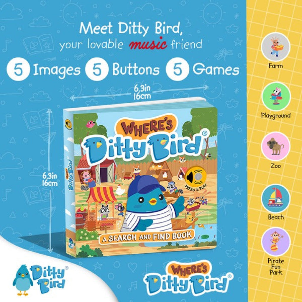 Ditty Bird: Where’s Ditty Bird? - Ditty Bird