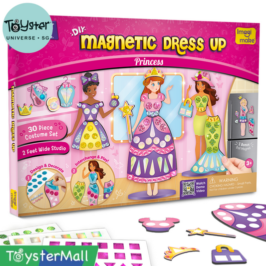DIY Magnetic Dress Up - Princess - Magnetic