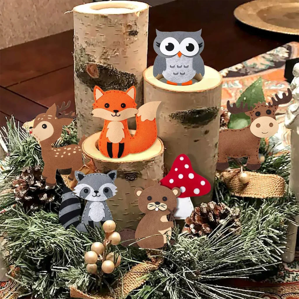 Diy Sewing Animals Craft Kit Forest Creatures