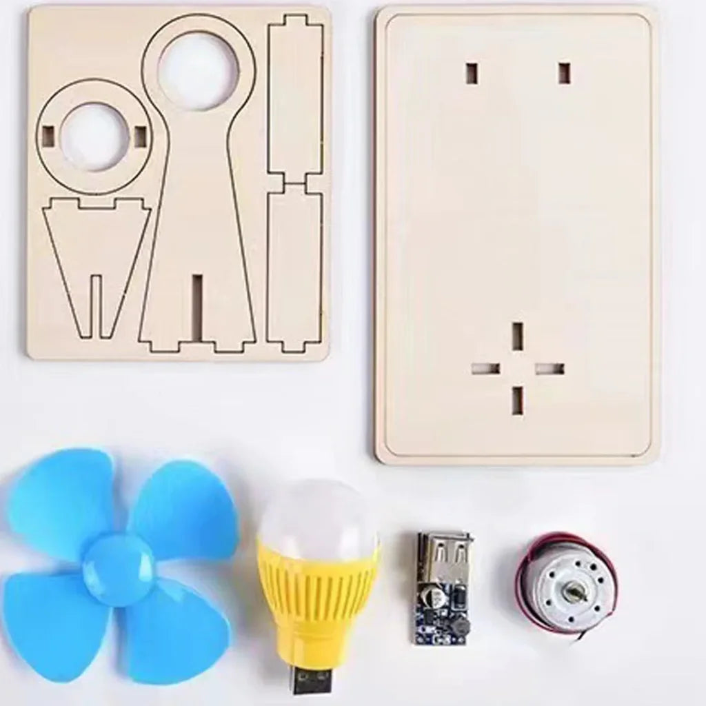 Diy Wooden Wind Generator Model