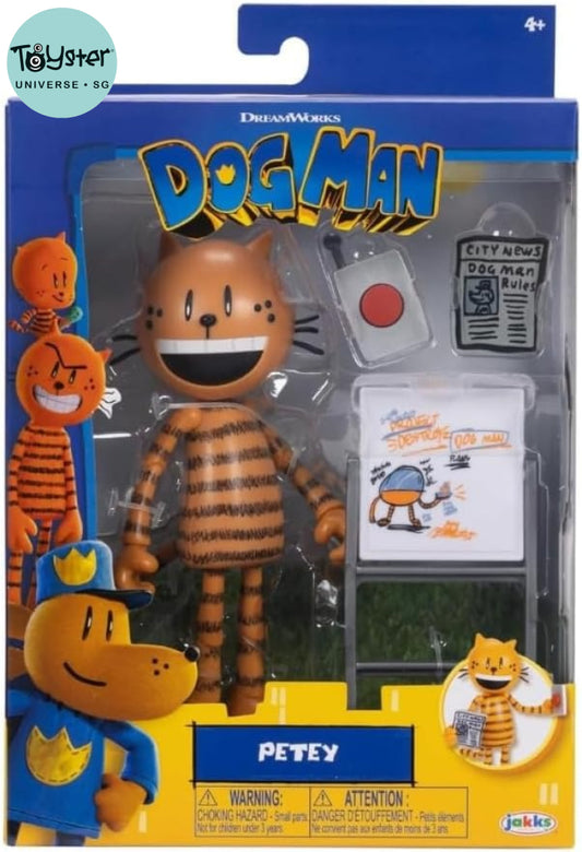 Dog Man 5 Inch Petey Figure - Dog Man