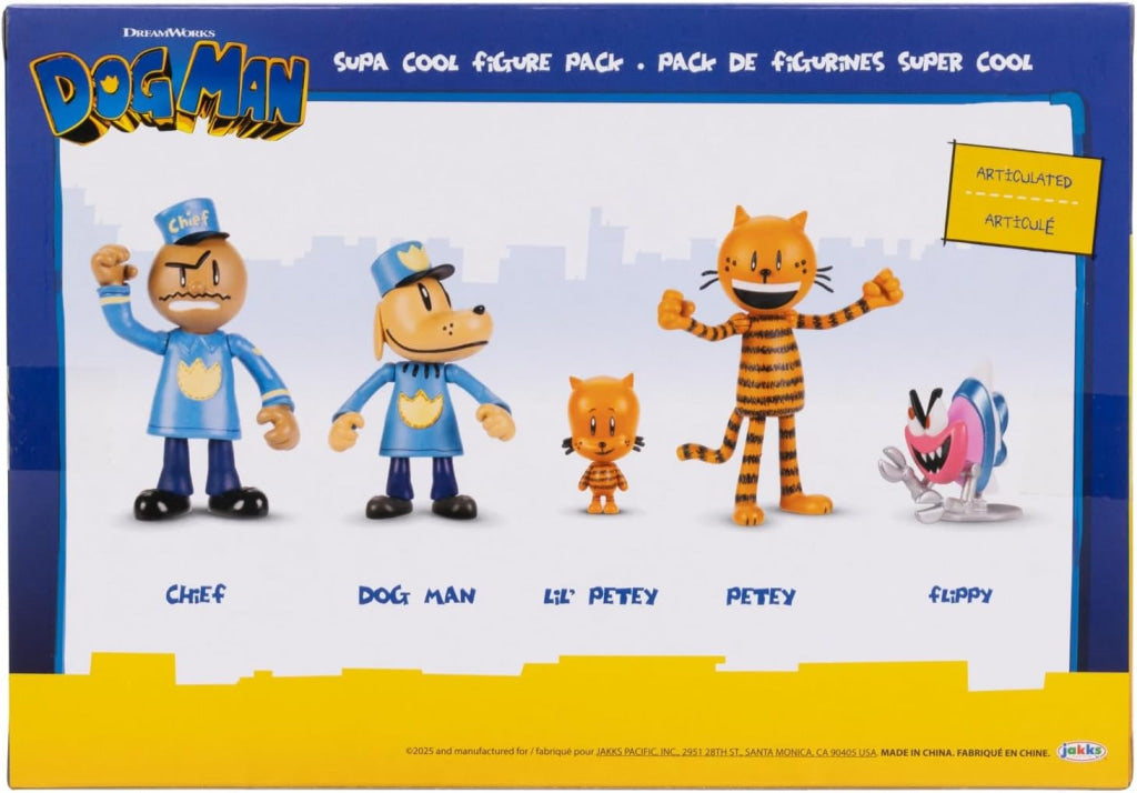 Dog Man Figure Multipack - Dog Man