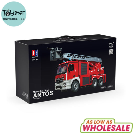 Double E Licensed Mercedes-Benz Rc Antos 1:20 Fire Truck E667