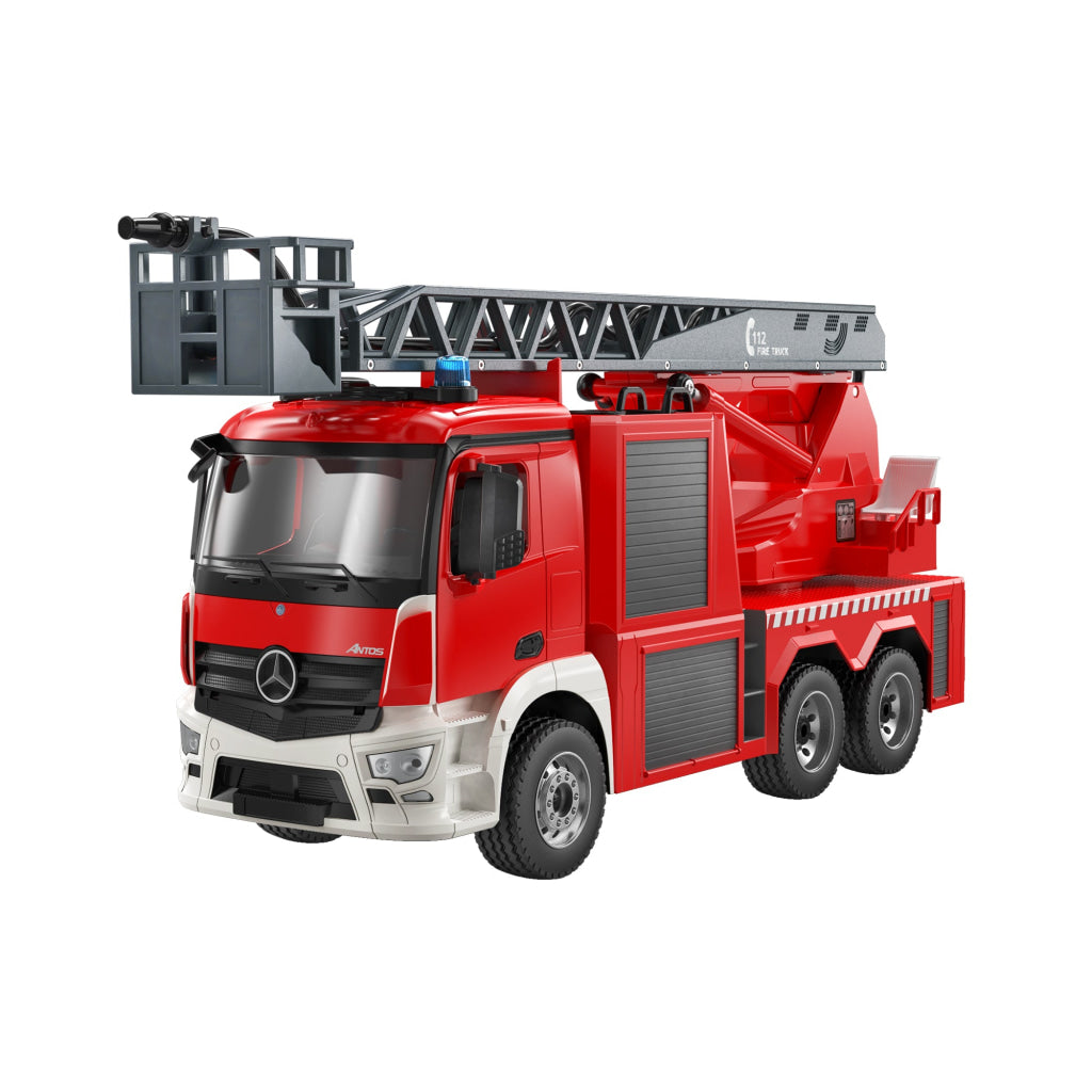 Double E Licensed Mercedes-Benz Rc Antos 1:20 Fire Truck E667