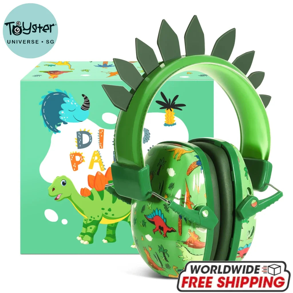 Earmuffs Noise Cancelling Dino Dinasour With Box / China