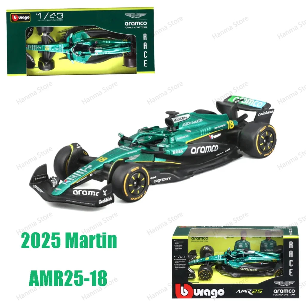 F1 Bburago 1:43 - 2025 AMR25-18
