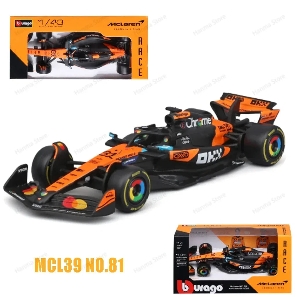 F1 Bburago 1:43 - 2025 MCL39 NO81