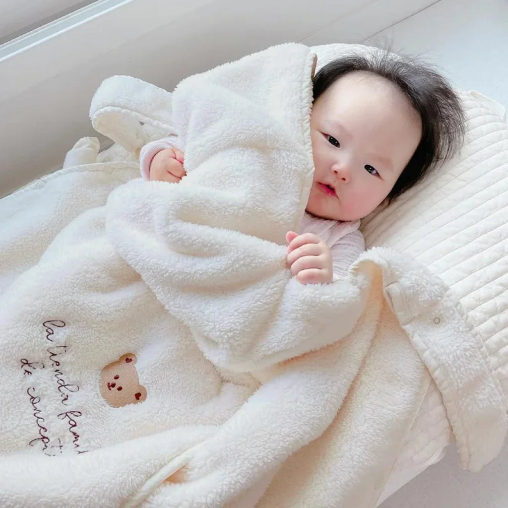 Fall Winter Baby Blanket For Stroller Sling Cover