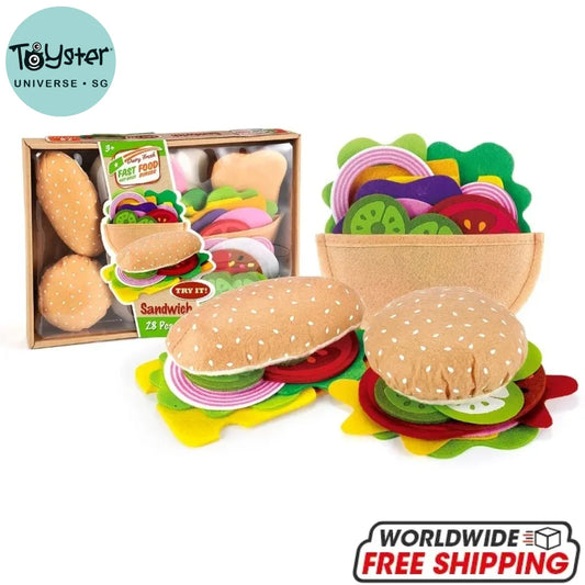 Felt Food Burger Sandwich