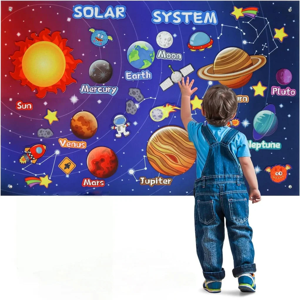 Felt Story Board - Solar System