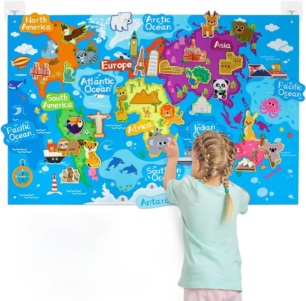 Felt Story Board - World Animals