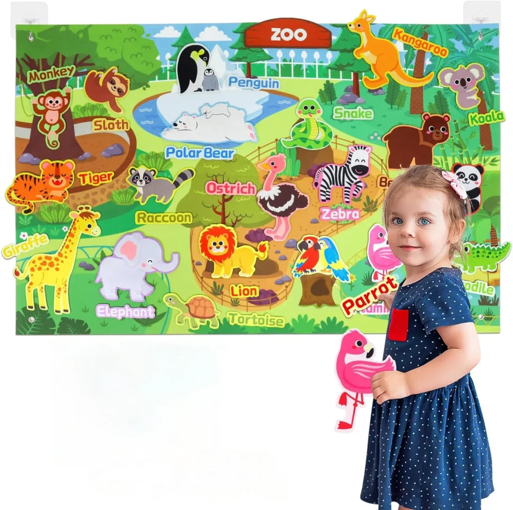Felt Story Board - Zoom