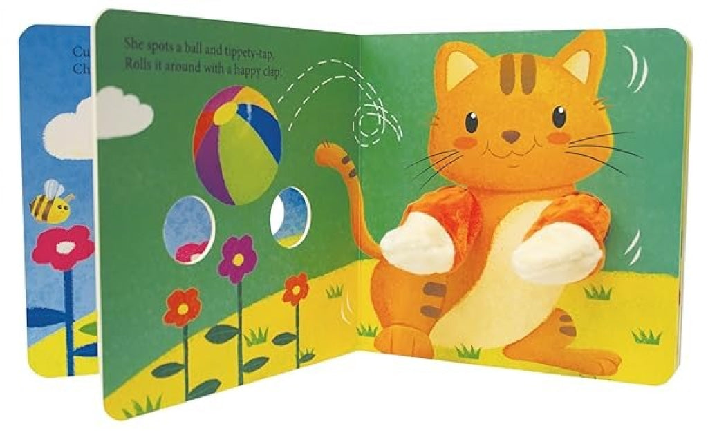 Finger Puppet Book - Curious Cat - OM Books