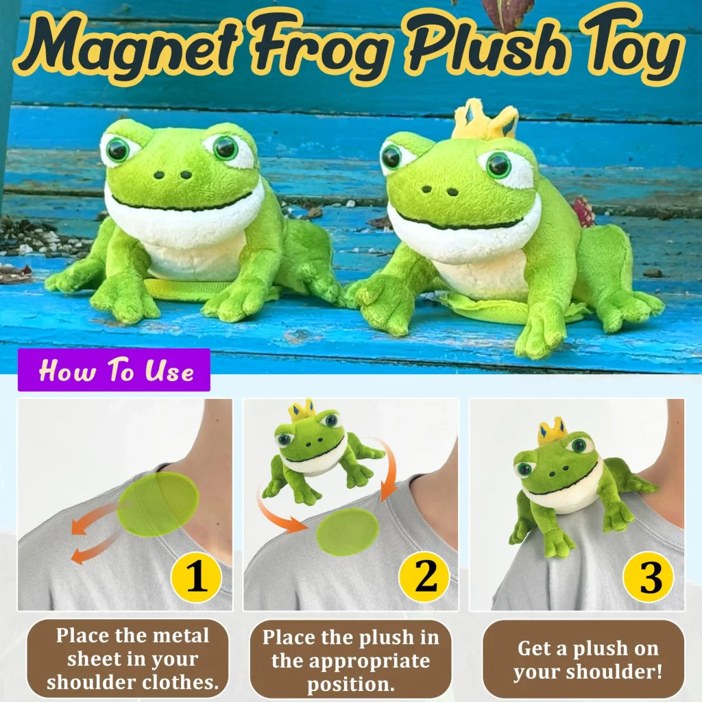 Frog Plush Toy 3.94’’ - green