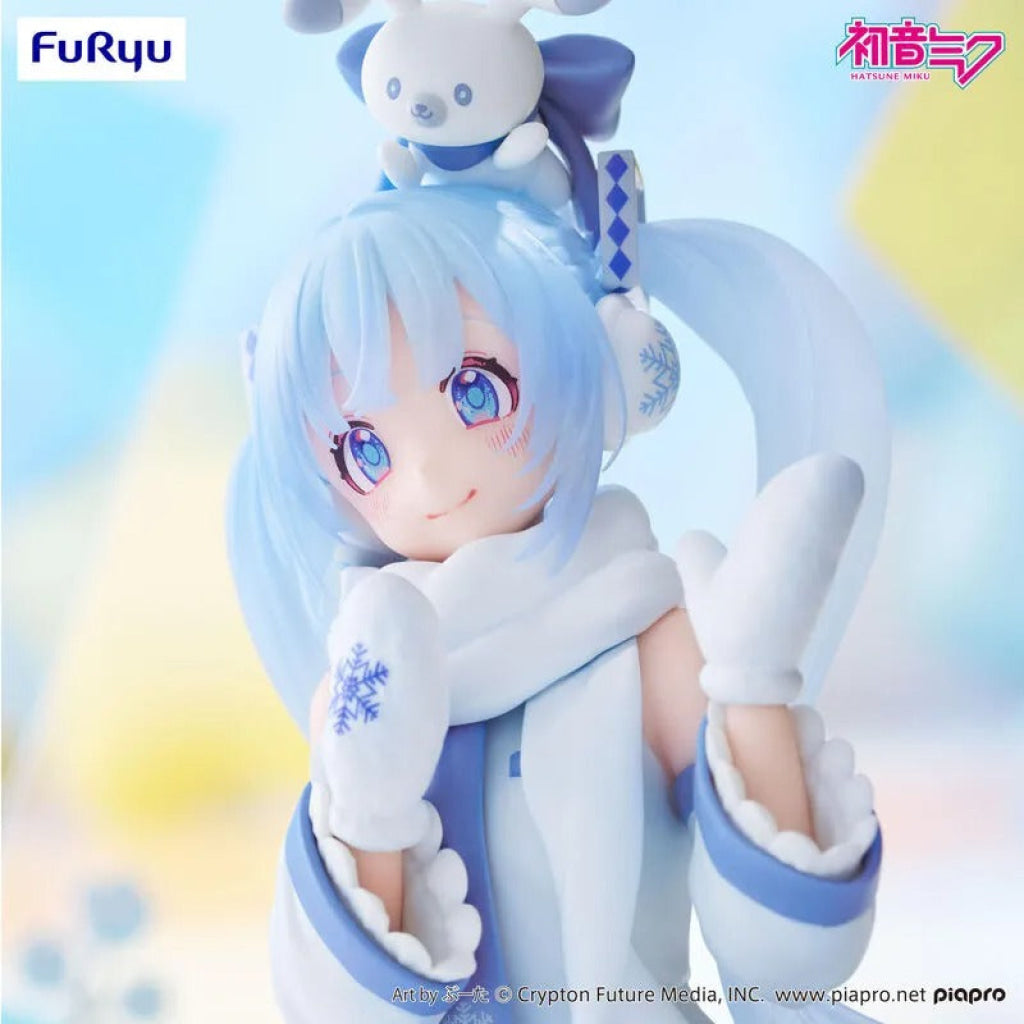 Furyu Hatsune Miku – Noodle Stopper Figure SNOW MIKU Sky Town 10th Version - Furyu
