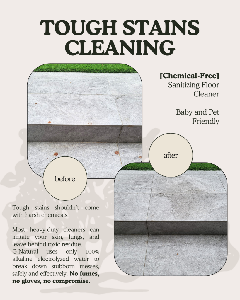 G-Natural Soap-Free Sanitizing Floor Cleaner Safe for Babies & Pets