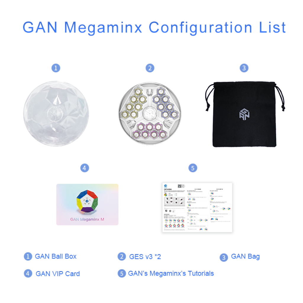 Gan Megaminx M Stickerless