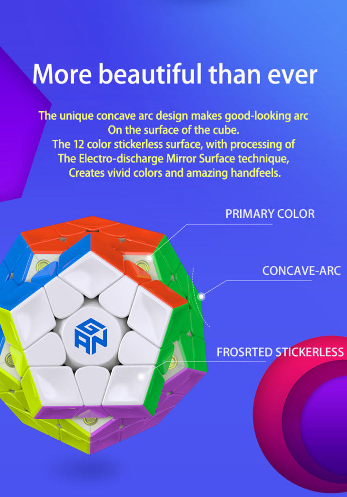 Gan Megaminx M Stickerless