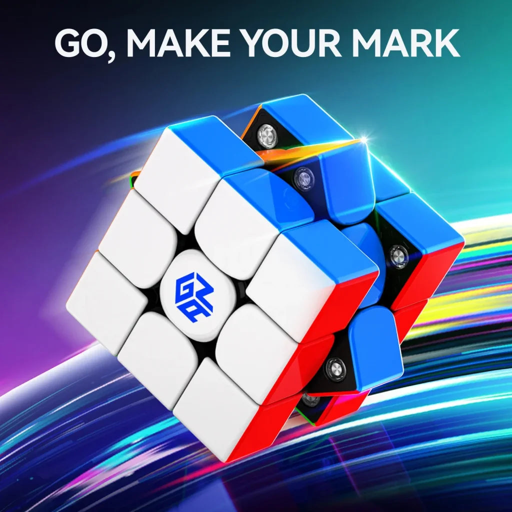 GAN V100 Maglev UV 3X3X3 Magic Cube Stickerless - GAN V100