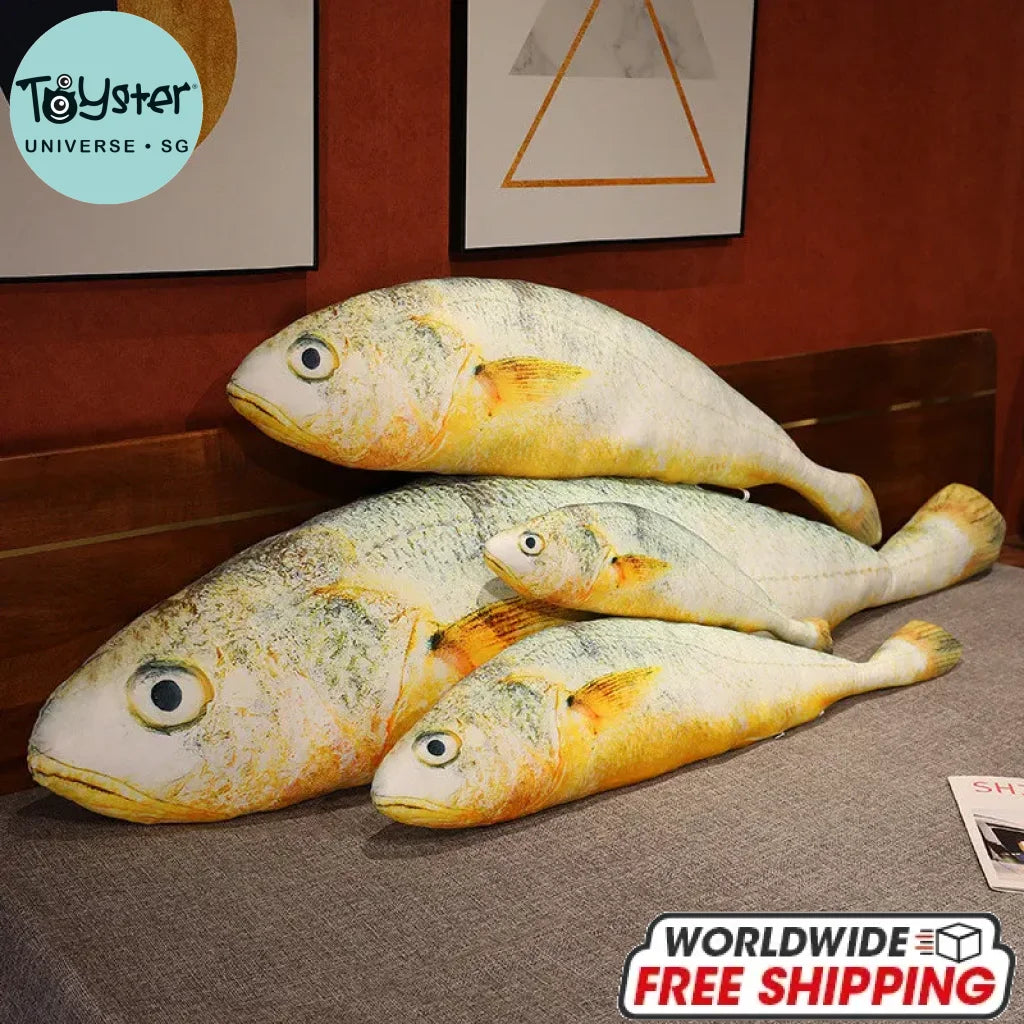 Giant Simulation Funny Fish Plush Toys