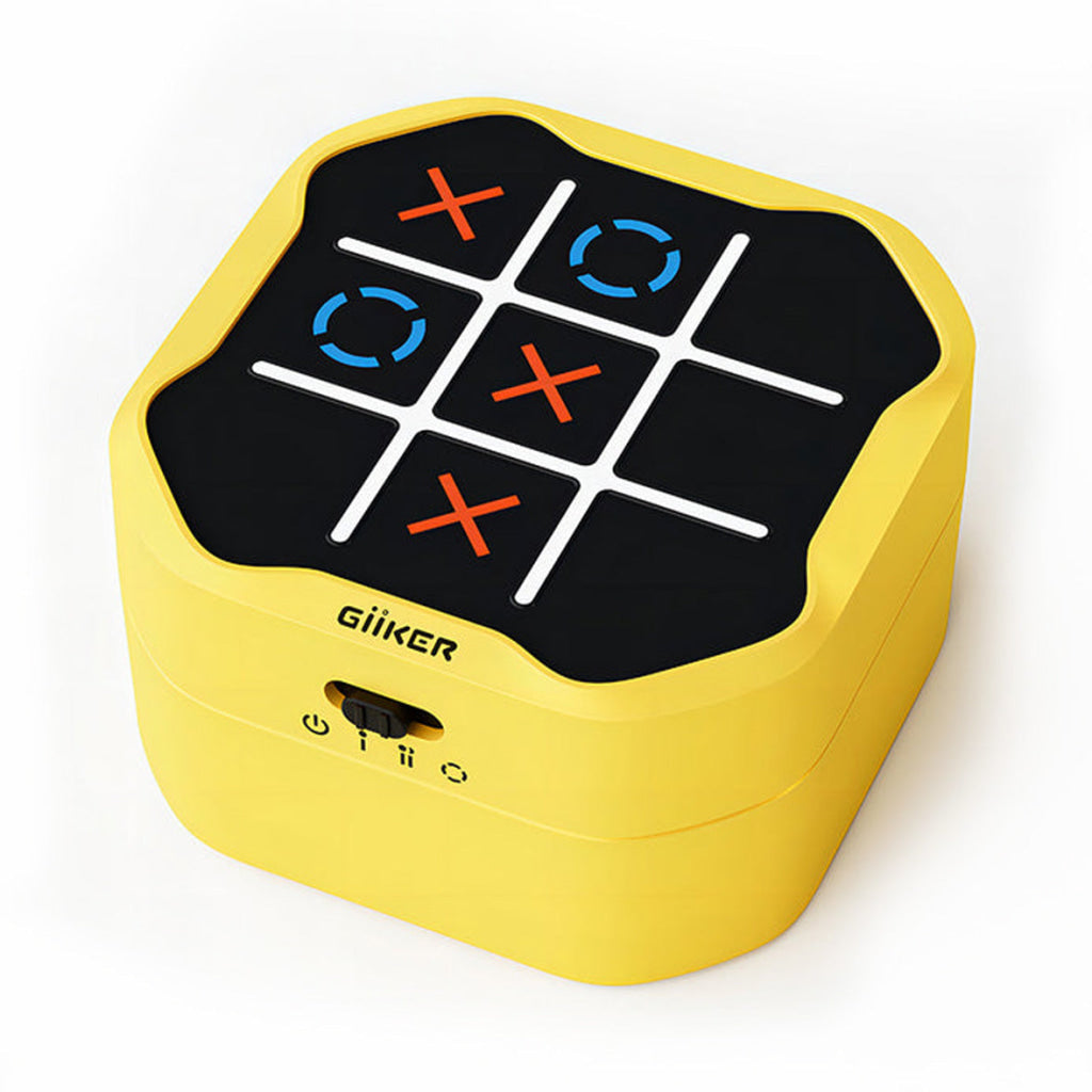 GiiKER 3-in-1 Tic Tac Toe Bolt Handheld Puzzle Game Console - Board Games