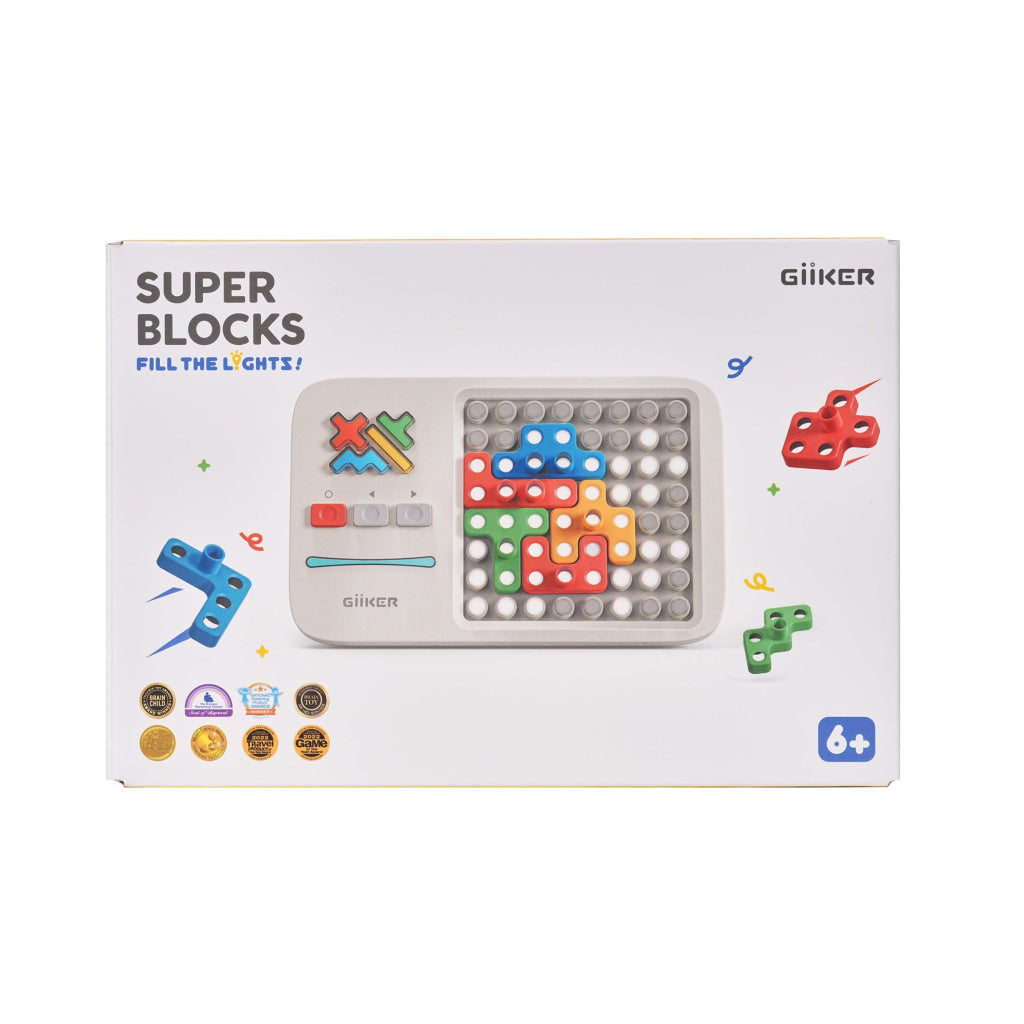 GiiKER Super Blocks – 1,000+ Screen-Free Challenges | STEM Toy for Focus Logic & Creativity - puzzle