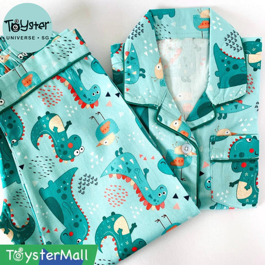 Green Dino Pyjamas - Pyjamas