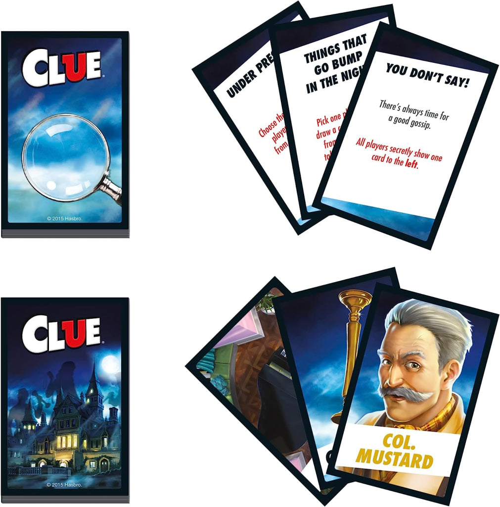 Hasbro - CLUE The Classic Mystery Game - Hasbro Gaming