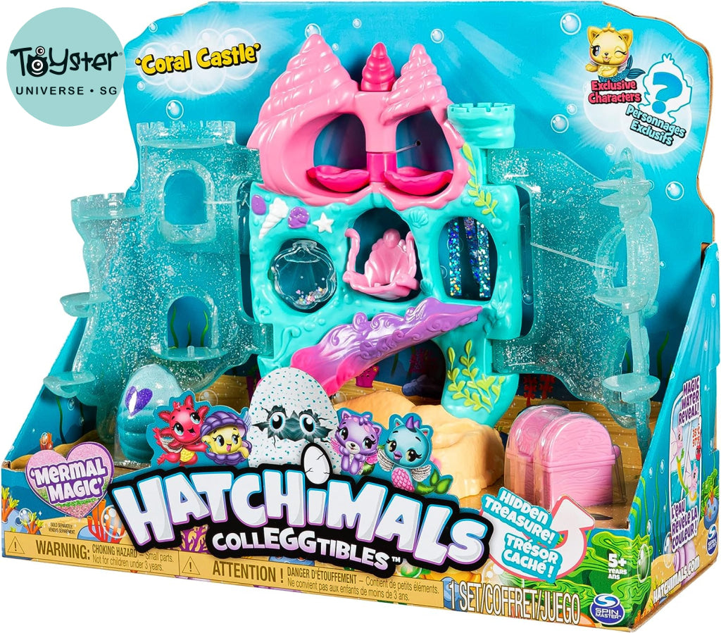 Hatchimals Colleggtibles Coral Castle Playset Mixed Colours