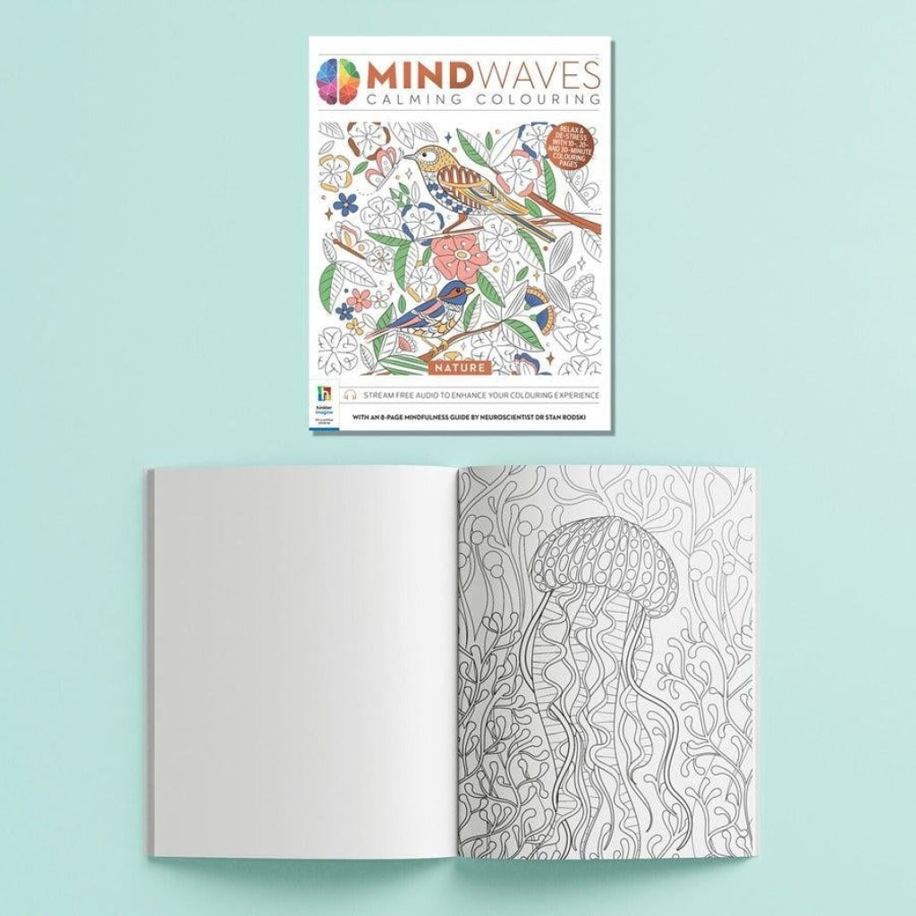 Hinkler Art Maker Mindwaves Colouring Kit Artmaker