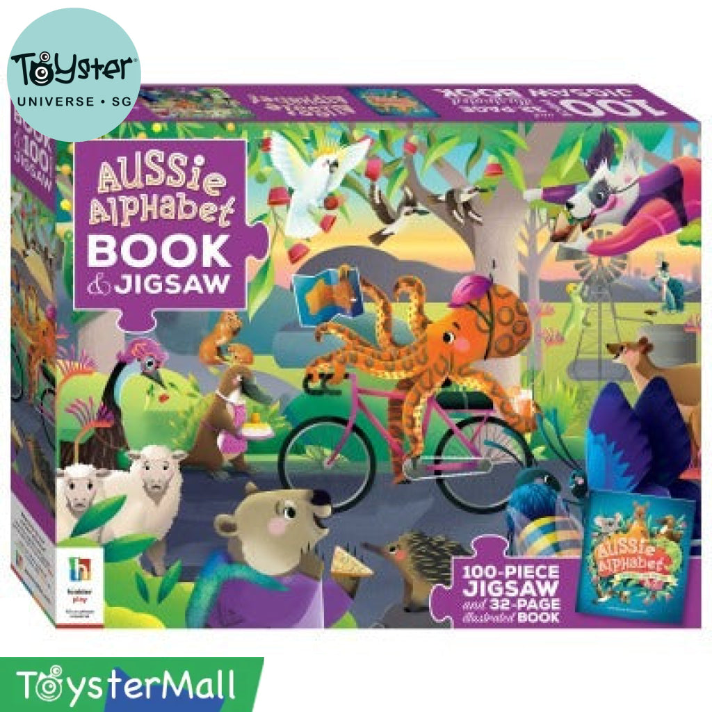 Hinkler Aussie Alphabet Book And Jigsaw Hinkler