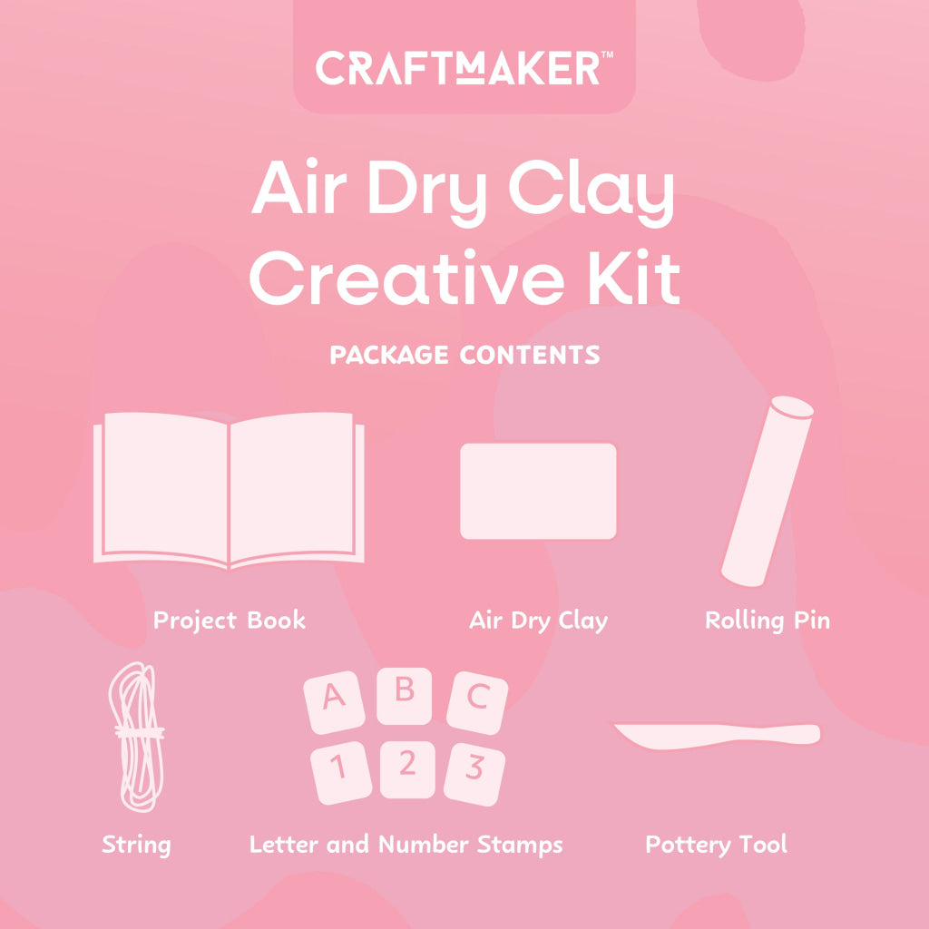 Hinkler Craft Maker Air Dry Clay - CRAFT MAKER