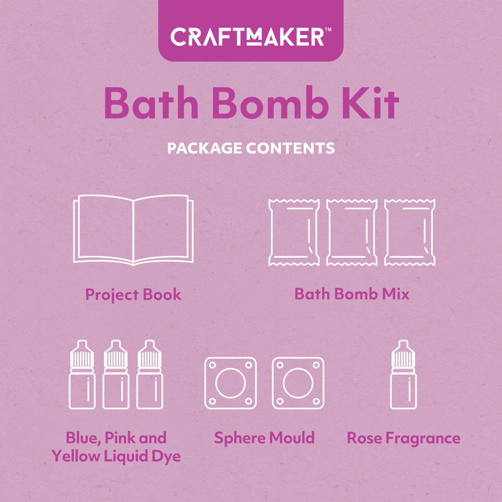 Hinkler Craft Maker Bath Bombs Kit Hinkler