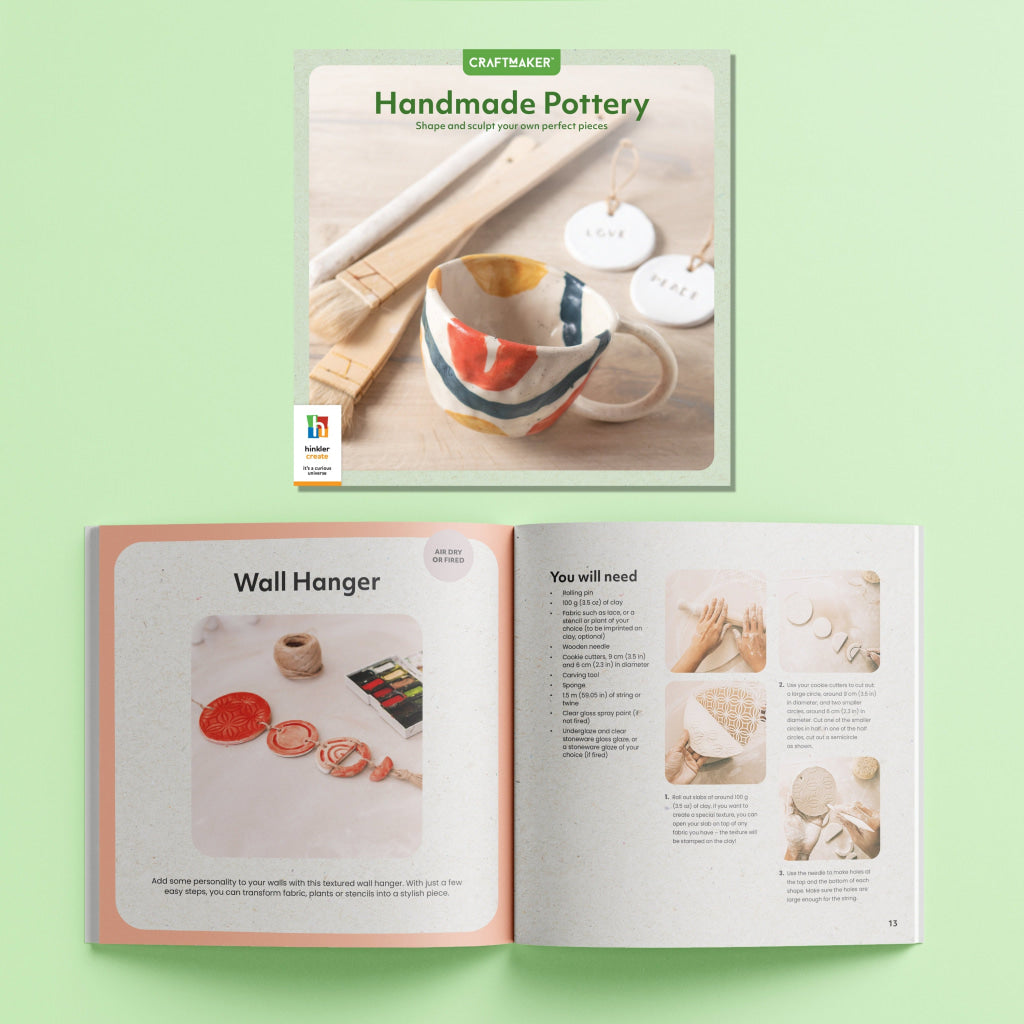 Hinkler Craft Maker Handmade Pottery Kit Deluxe Craft Maker