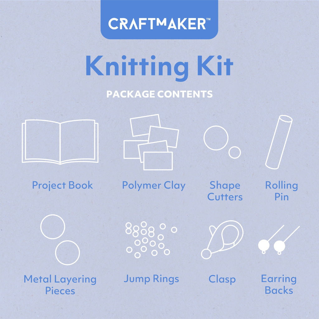 Hinkler Craft Maker Polymer Clay Jewellery Kit - CRAFT MAKER